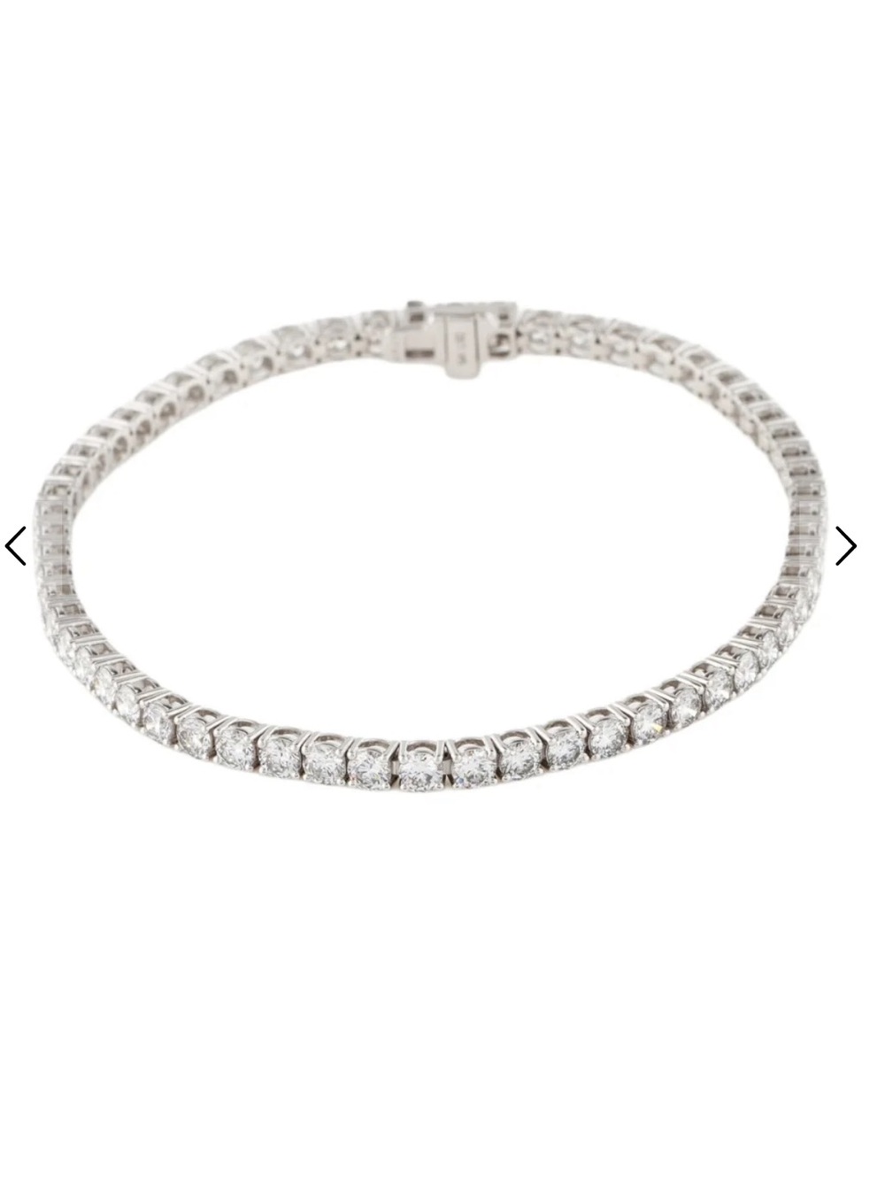 14K 5.03ctw Lab Grown Diamond Tennis Bracelet